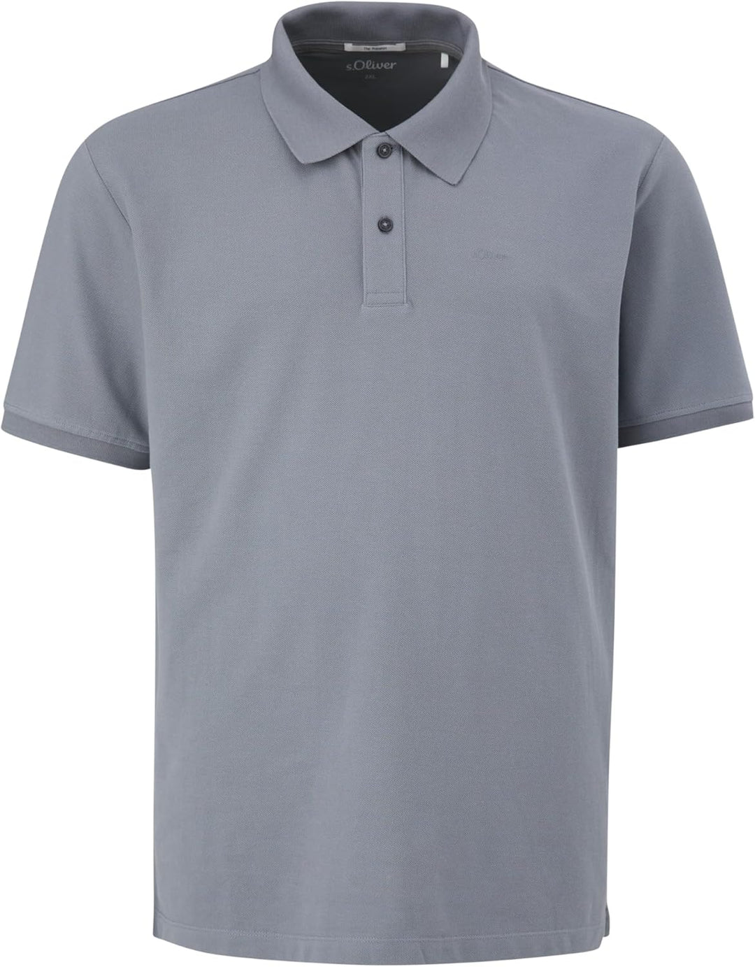 s.Oliver Herren Polohemd, Grau