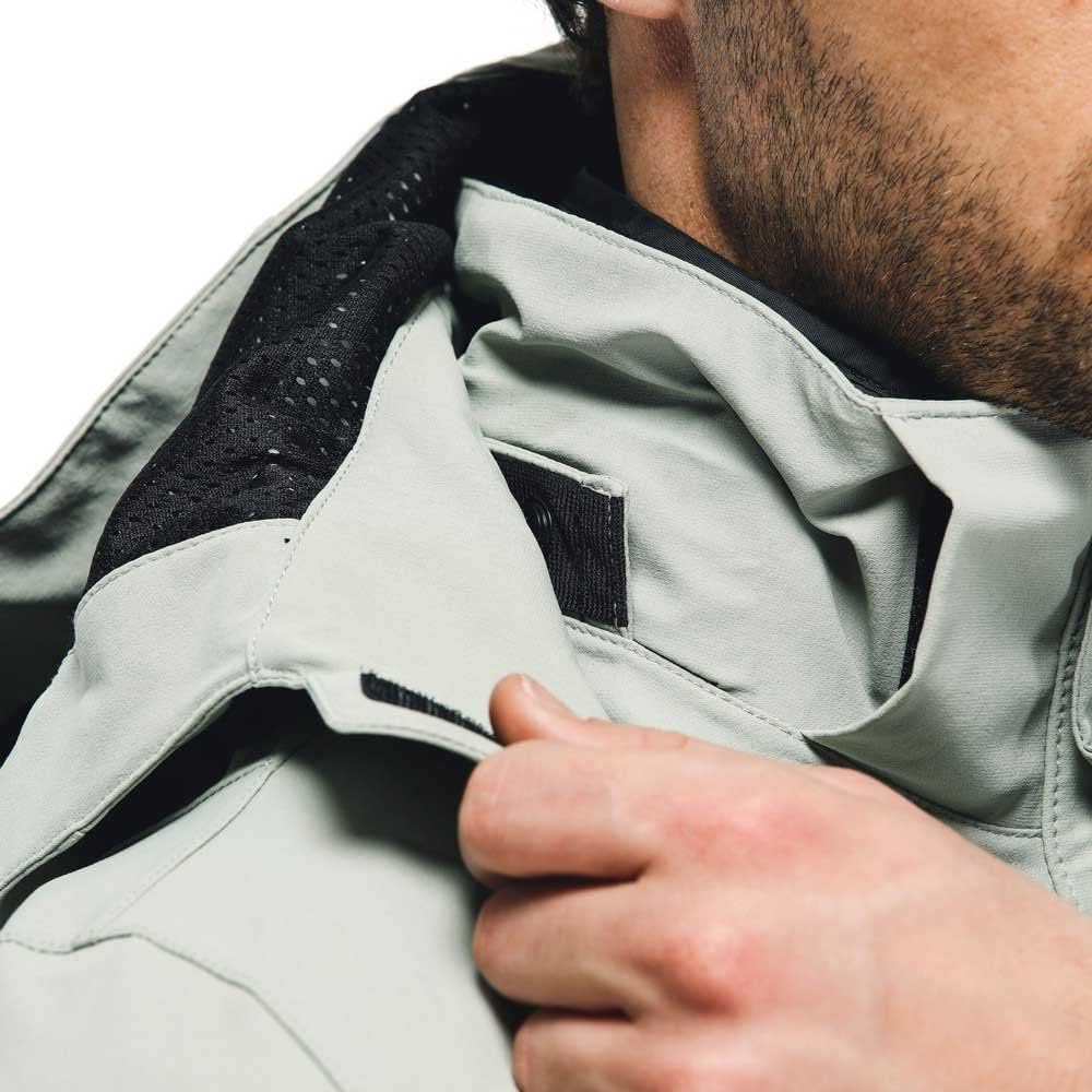 Dainese Brera D-Dry XT Motorrad Textiljacke, hellgrau, 50 50 hellgrau, 50 hellgrau