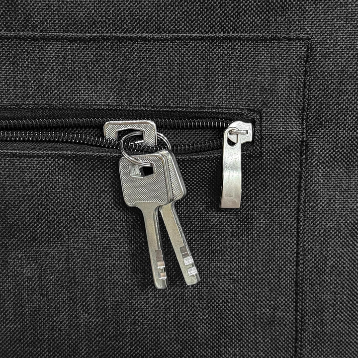 Relaxdays Einkaufstrolley, 2 grosse Räder, Kühlfach, abnehmbare Tasche, 45 l, bis 35 kg, Einkaufswag