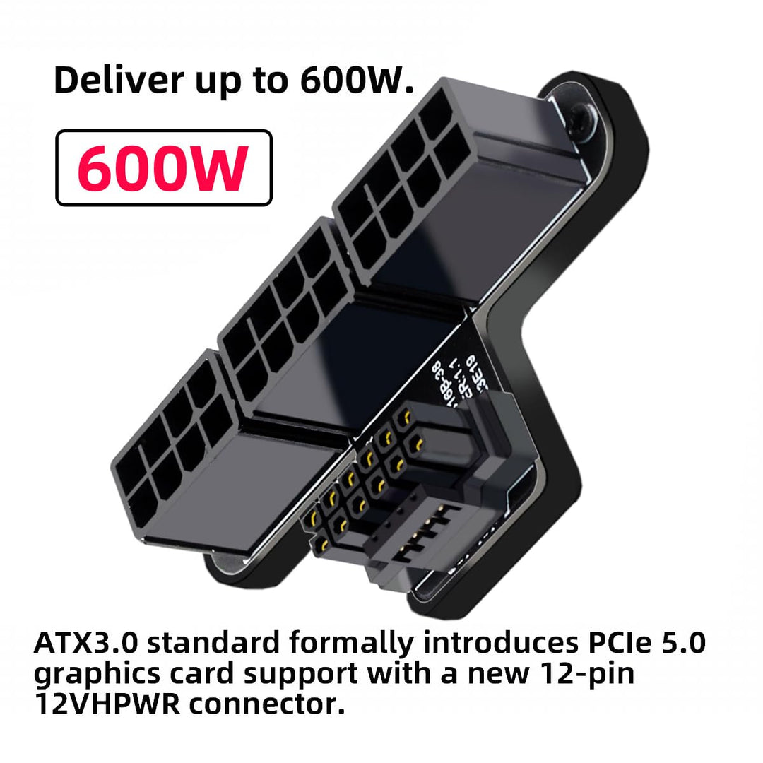 chenyang ATX3.0 PCI-E 5.0 12VHPWR 16Pin Power Modular auf 3 ATX 8Pin Stecker Adapter für 4080 5090TI