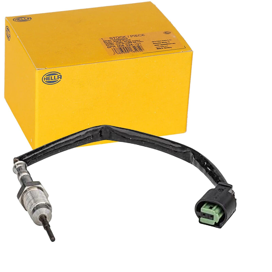 HELLA 6PT 358 181-271 Sensor, Abgastemperatur - 2-polig - geschraubt - Kabel: 155mm