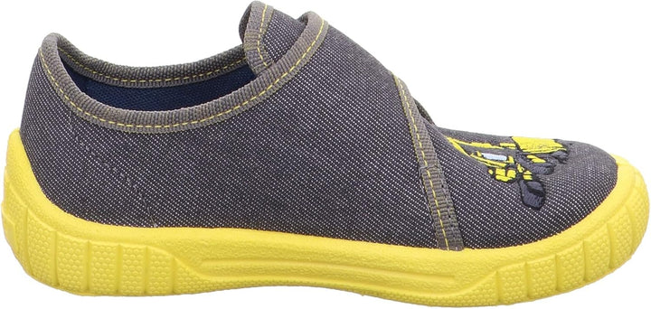 Superfit BILL Hausschuhe 1-800278 Jungen 33 EU Grau Gelb 2030, 33 EU Grau Gelb 2030