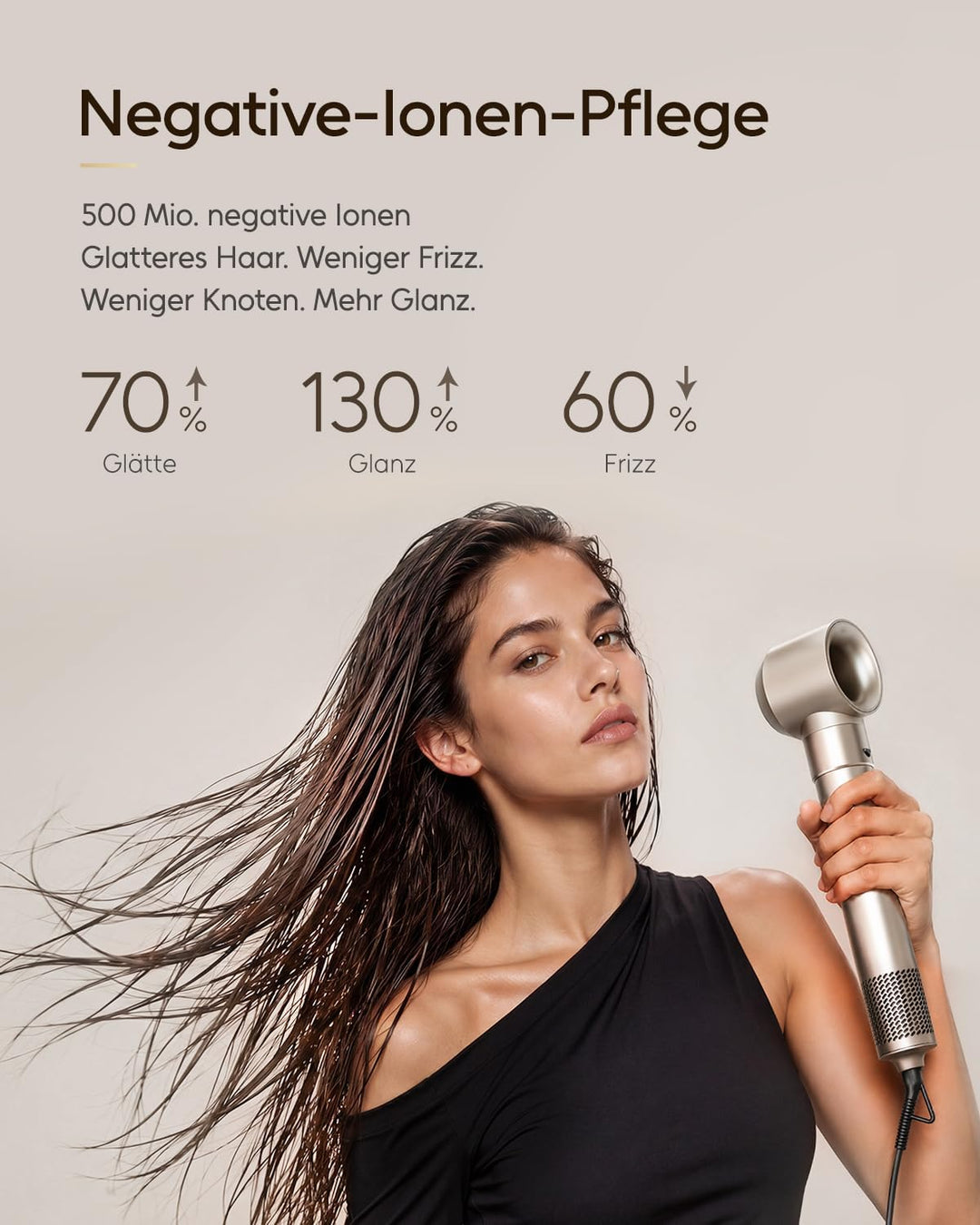 7MAGIC 6 in 1 Airstyler, Hairstyler, Lockenstab Auto-Wrap, Stylen Sie Beach Wave, Ionen Föhn, Profes