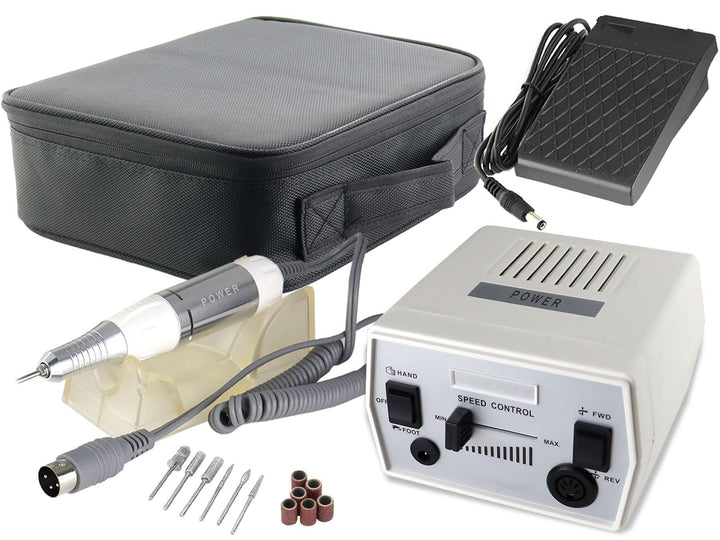 Power Fusspflegegerät Pediküre Gerät zur Fusspflege mit starker Leistung bis zu 30.000 Umdrehungen E