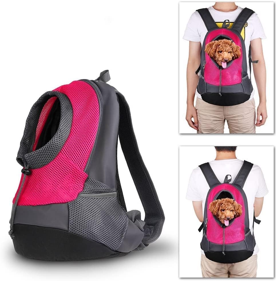 NHSUNRAY Haustier Rucksack Tragbarer Hundeträger Reise Haustiertaschen Verstellbare Haustiertasche R