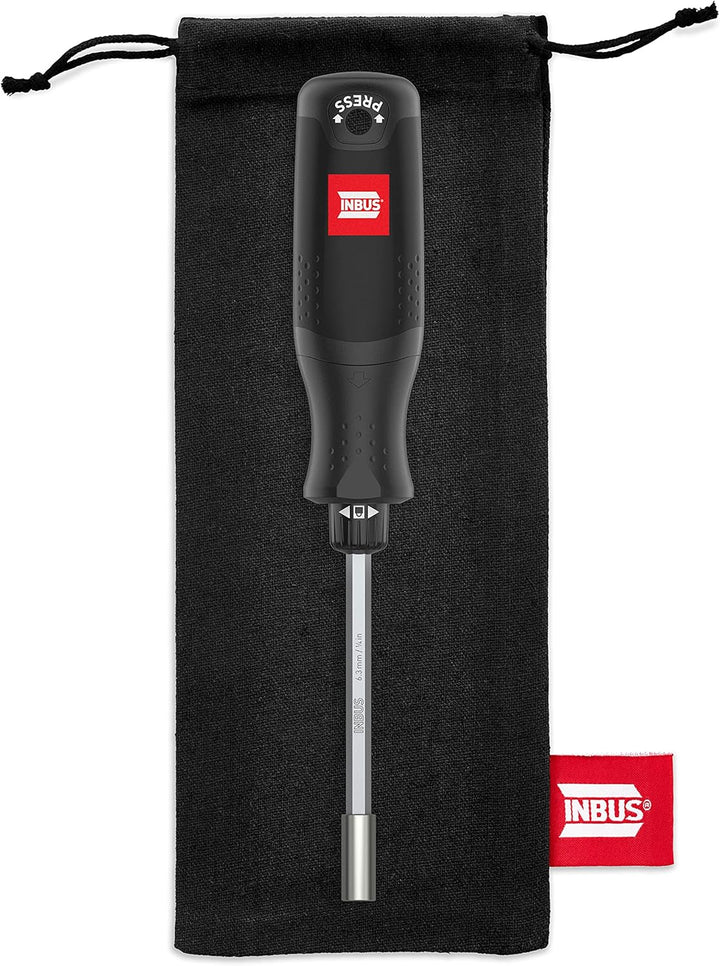 INBUS® Flow 73424 Schraubendreher inkl. 12 Bits, mit FlowDrive & HybridTouch