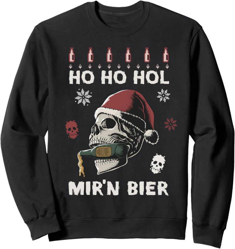 Weihnachtspullover Herren Damen lustig Weihnachtspulli Sweatshirt