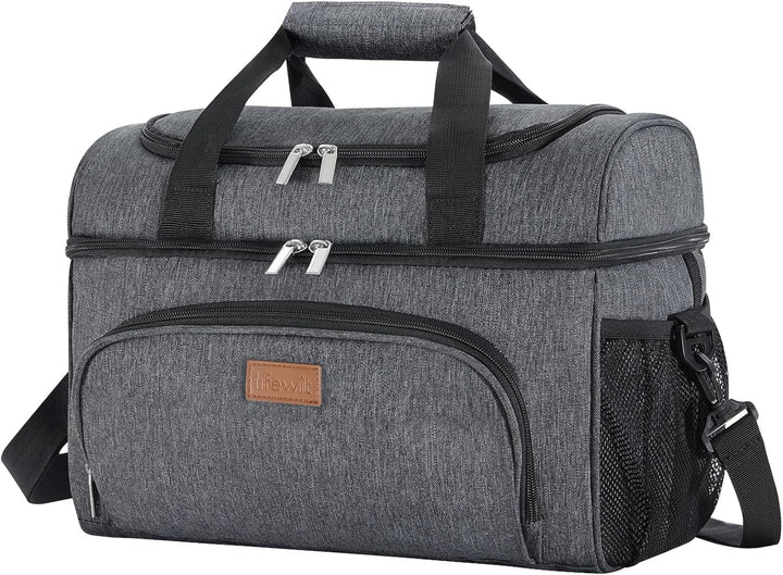 Lifewit Grosse Kühltasche 23L, Kühlbox Faltbar, Isolierte Lunch Tasche, Leichte, Tragbare Kühltasche