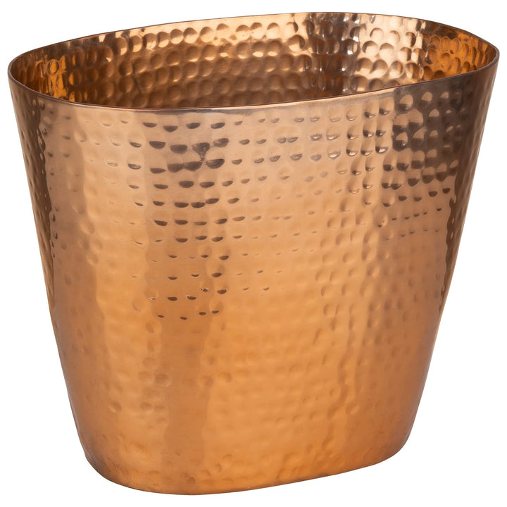 APS 36106 Wein-/Sektkühler "SMALL", Aluminium, für 1 Flasche, 20,5 x 14 x 17 cm, Kupfer-Look Kupfer-
