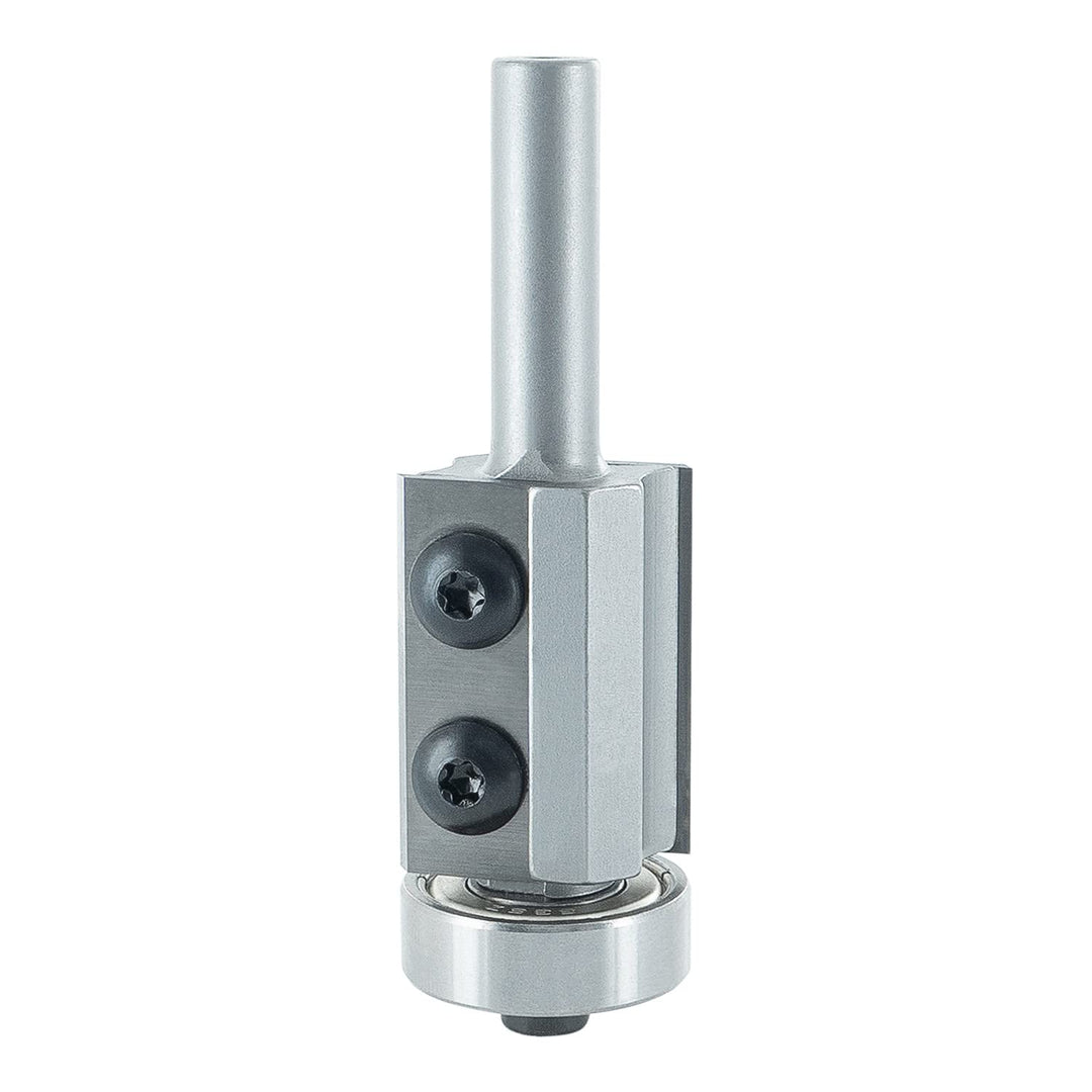 ENT 20297 Wendemesser Bündigfräser HW mit Kugellager, Schaft (S) 8 mm, Durchmesser (D) 22 mm, NL 30