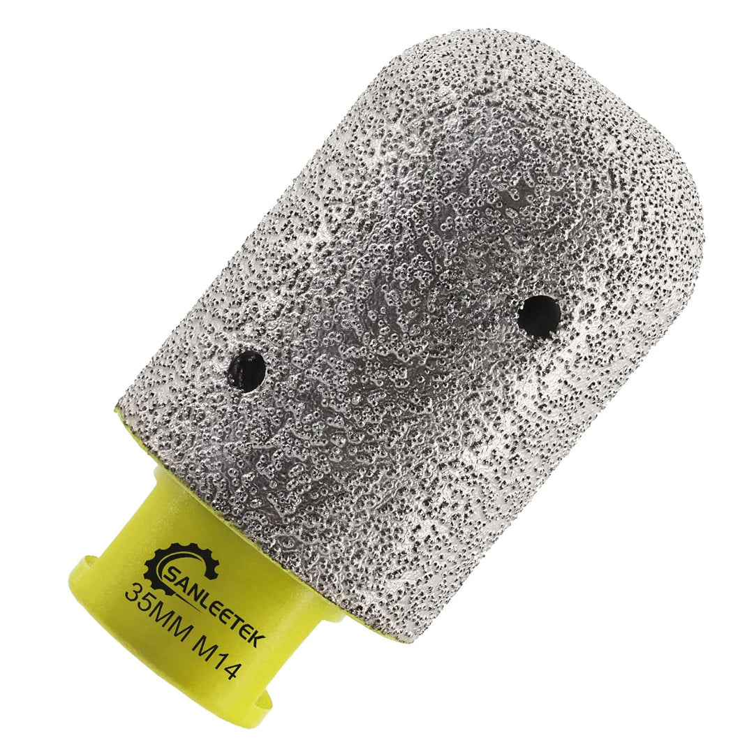 Diamant Fingerfräser 35mm SANLEETEK Vergrössern Schleifen Formgebung Trimmen Vorhandener Löcher in F