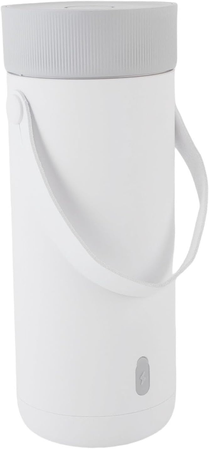 Tonysa Tragbarer Elektrischer Wasserkocher 350 Ml, Edelstahl, 27000 -mAh -Akku, USB Antrieb, für Aut