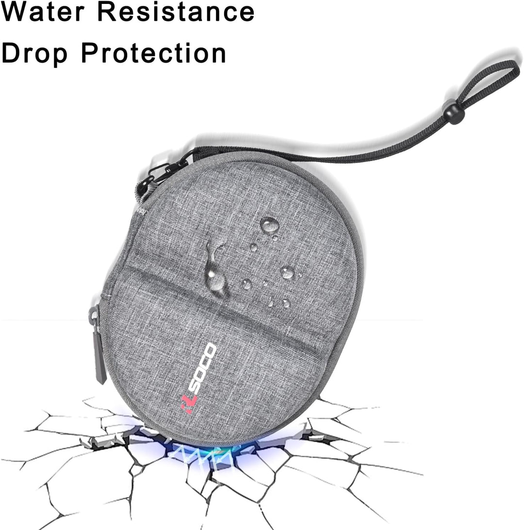 RLSOCO Tasche für SHOKZ OpenRun Pro 2 Mini/OpenRun Pro Mini Knochenschall Sportkopfhörer Grey, Grey