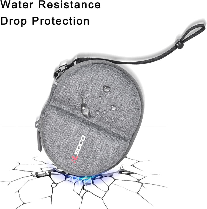 RLSOCO Tasche für SHOKZ OpenRun Pro 2 Mini/OpenRun Pro Mini Knochenschall Sportkopfhörer Grey, Grey