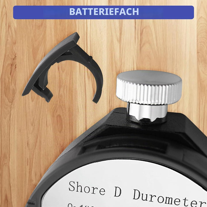 Digital-Shore-D-Meter 0 bis 100 Hd Durometer Harte Härte Gummi und Kunststoffe wie Thermokunststoffe