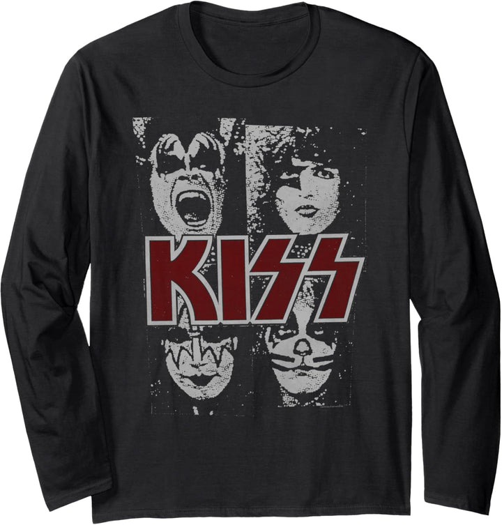 KISS - Schablone Langarmshirt