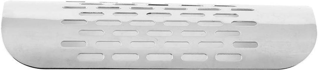 Für Auspuff Hitzeschild - Universal Motorrad Auspuffrohr Hitzeschild Abdeckung(Silber), Silber