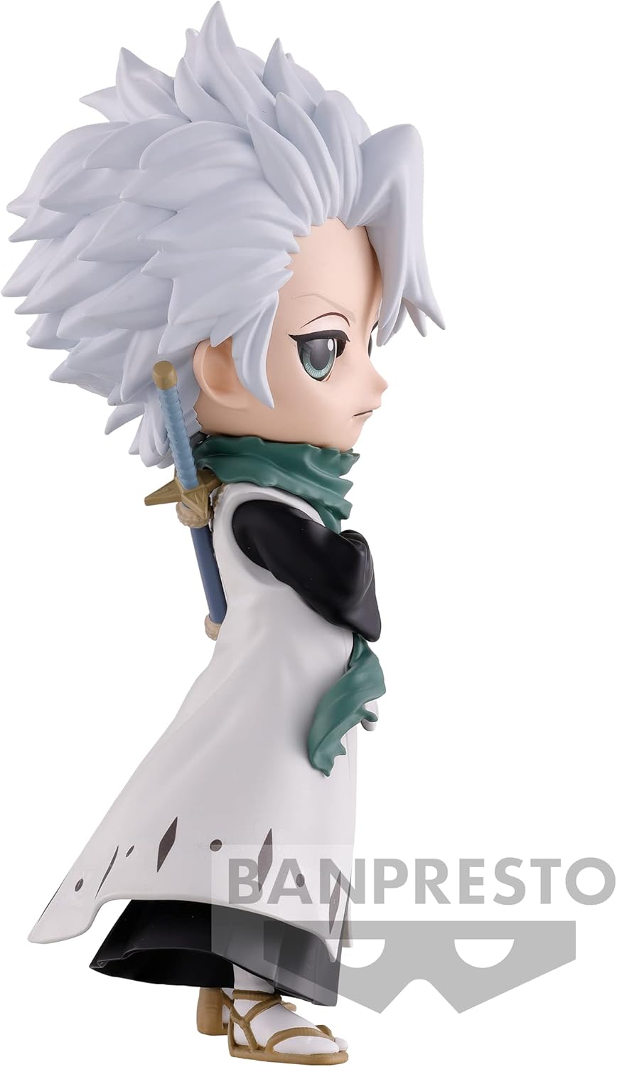 Banpresto - Q Posket Toshiro Hitsugaya Bleach Thousand Year Blood War, 13 cm, BP19434, Mehrfarbig, M