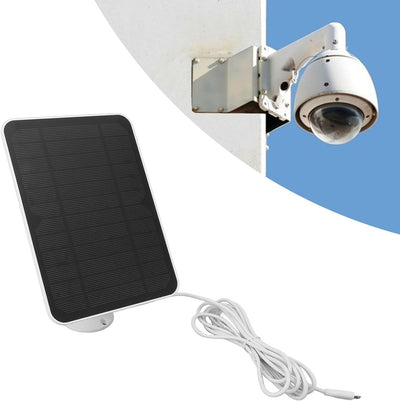 4W 5V Solar Panel for Arlo for Ring for Blink Security Camera IP65 Waterproof Solar Charger with 360