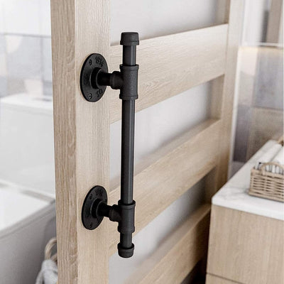 2 Stück Scheunentor Griff LONTAN Schmiedeeisen Schiebetür Handgriff Türgriff LS0503 – 360mm Ziehgrif