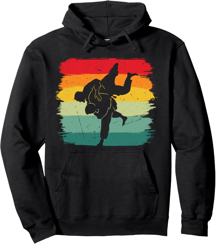 Judo Judoka Judokämpfer Kampfsport Kinder Jungs Männer Pullover Hoodie