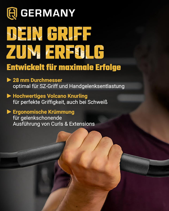 HQ Germany® SZ Stangen 50mm | 3 Varianten | Super-Curve/Performance/Training, Training