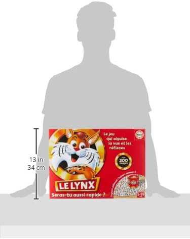 Educa - 15346 - Jeu de Société Éducatif - Le Lynx 300 Images - Edition 2012, 300 images