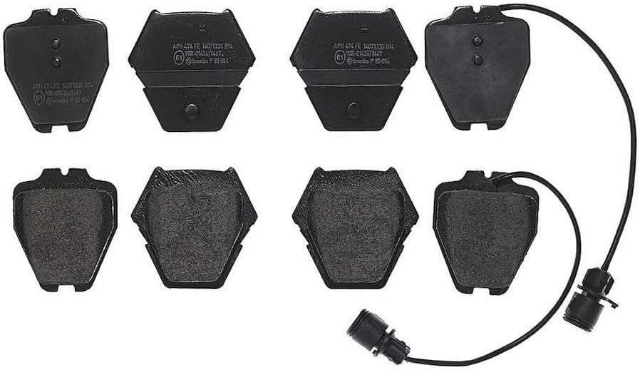 Brembo P 85 054 Bremsbelagsatz, Scheibenbremse - (4-teilig)