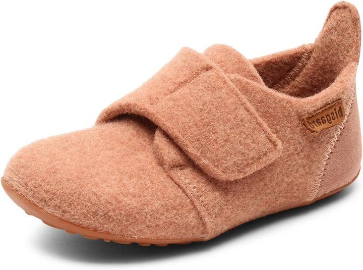 Bisgaard Unisex Kinder Casual Wool Slipper 25 EU Schmal Rose, 25 EU Schmal Rose