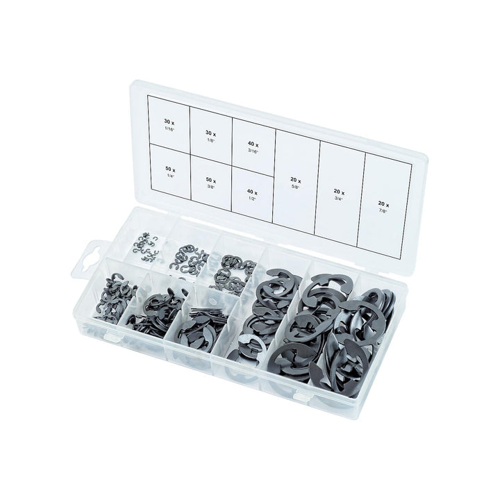 KS Tools 970.0320 Sortiment E-Sicherungsringe, SAE, 300-tlg