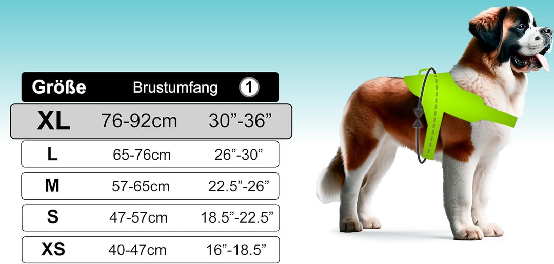 Hundegeschirr mit 3 Metallösen zur Befestigung Ihrer Brust oder Ihres Brustgurts, um Ihren Hals Nich