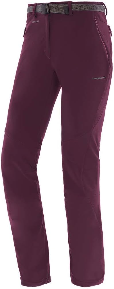 Trangoworld Damen Arcalis Lange Hose, granatrot, L