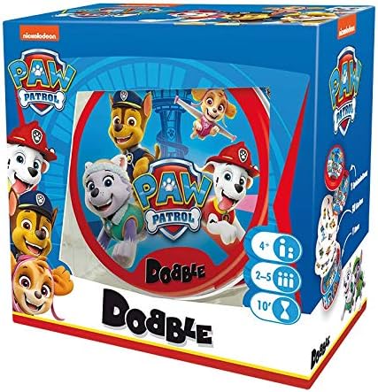 Zygomatic, Dobble Paw Patrol, Kinderspiel, Kartenspiel, 2-5 Spieler, Ab 4+ Jahren, 10+ Minuten, Deut