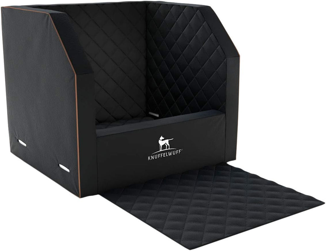 Knuffelwuff Cargo Hundebox Auto Hunde Autositz Hundetransportbox Transportbox Hund Vordersitz 45 x 4