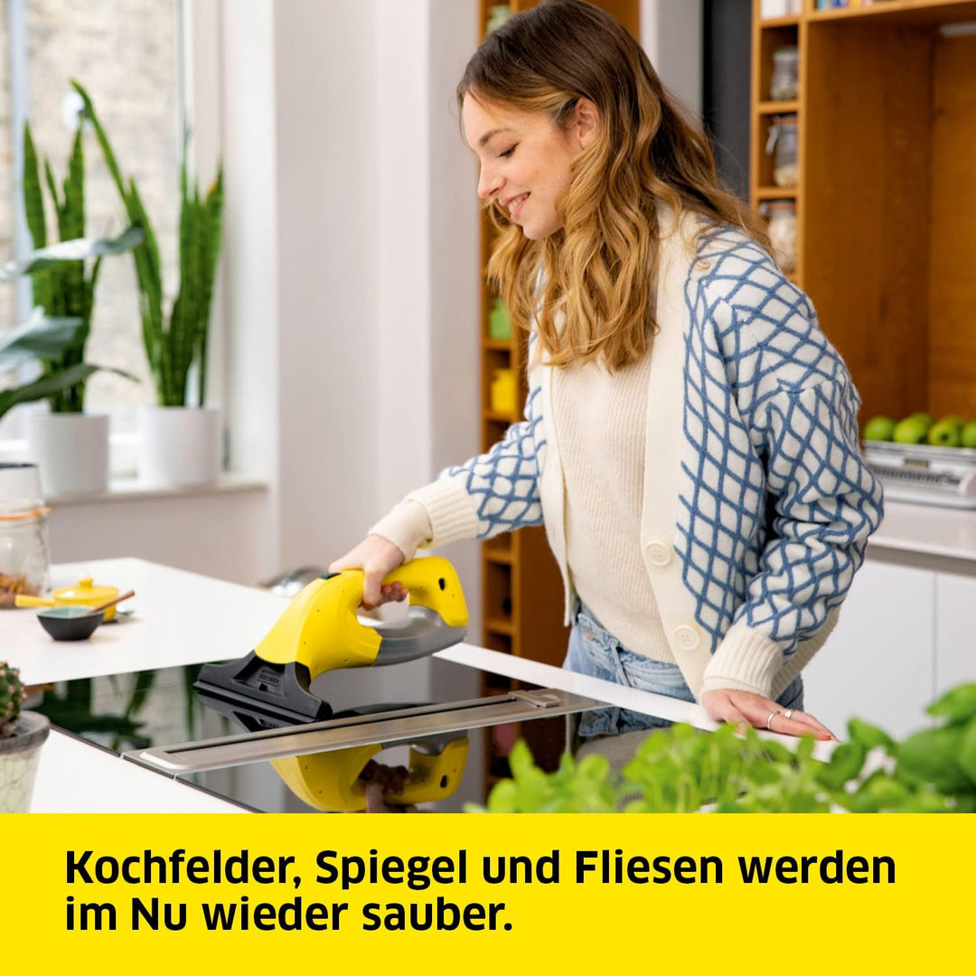 Kärcher Fenstersauger WV 1 Plus (Akkulaufzeit: 20 min, Gewicht: 0,5 kg, Flächenleistung je Akkuladun