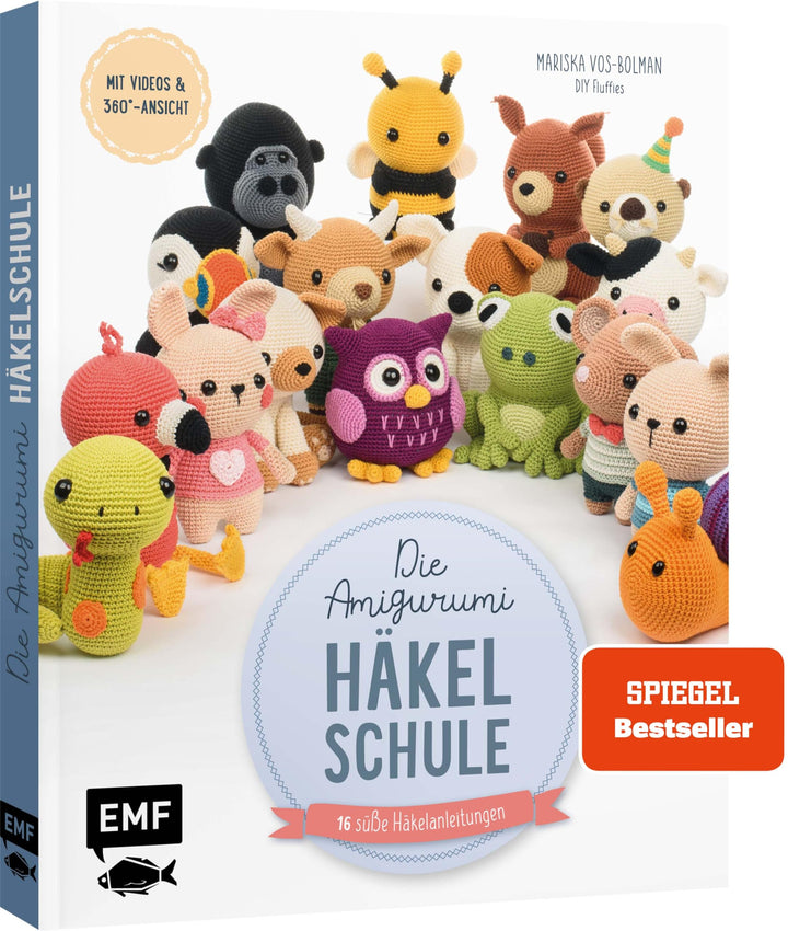 Die Amigurumi-Häkelschule: Häkeln einfach erklärt: alle Grundlagen mit Videos und jede Tier-Figur mi