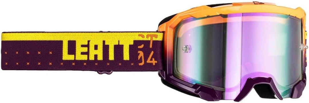 Leatt Unisex Velocity 4.5 Iriz Schutzbrille Einheitsgrösse Indigo Purple, Einheitsgrösse Indigo Purp