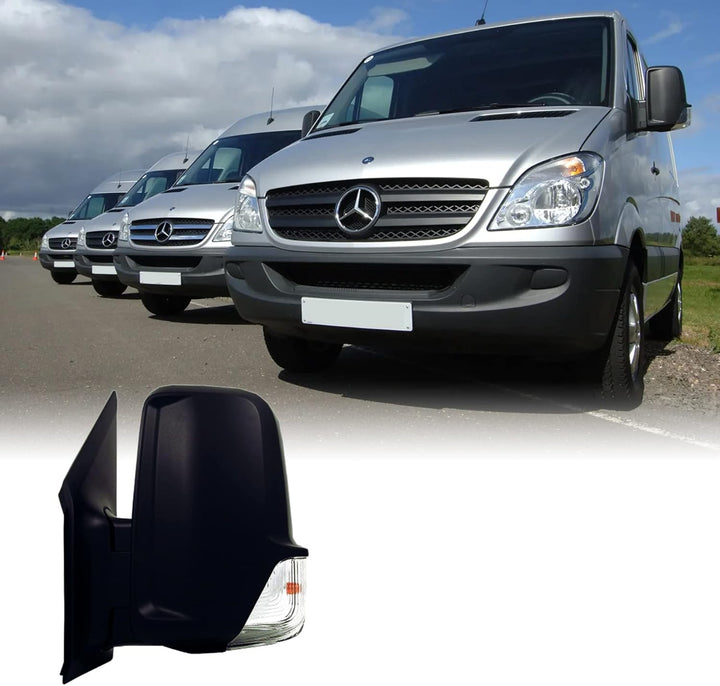 Convitex Aussenspiegel links für Sprinter 906 Elektrisch Mit Blinker Links Fahrerseite Elektrisch 6-