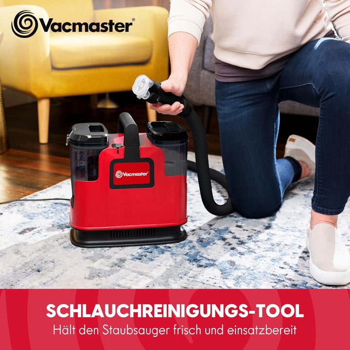 Vacmaster STMEUB01 Polsterreiniger Gerät und Nassauger 400W Waschsauger Teppichreiniger Textilreinig