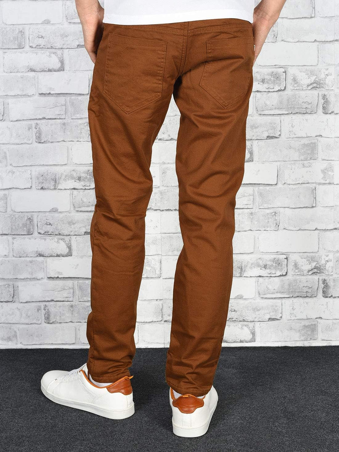 BEZLIT Jungen Thermo Chino Hose Gefüttert 22879 104 Braun, 104 Braun