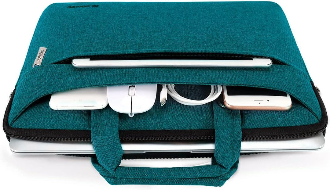 DOMISO 17 Zoll Wasserdicht Laptop Tasche Aktentasche Schultertasche Notebooktasche Business für 17-1