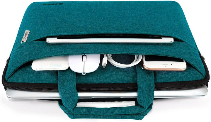 DOMISO 17 Zoll Wasserdicht Laptop Tasche Aktentasche Schultertasche Notebooktasche Business für 17-1
