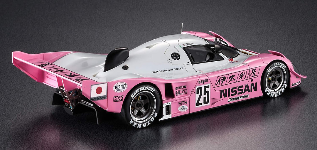 Hasegawa 20474 1/24 Italya Nissan R92CP, 1993 Suzuka 1000 km Race Winner Modellbausatz, Mehrfarbig,
