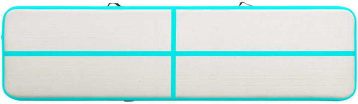 Aufblasbare Gymnastikmatte mit Pumpe, Turnmatte, Gymnastics Mat, Tumbling Matte, Airmatte, 800x100x1