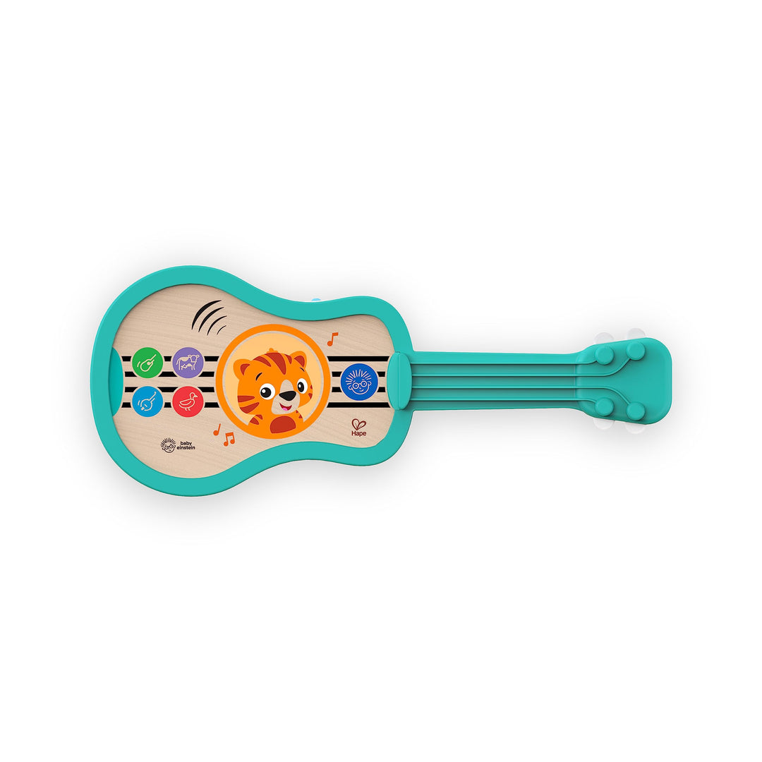 Baby Einstein 12609 Hape Sing & Strum Magic Touch Ukulele, Musikspielzeug aus Holz, mit 6 Melodien u