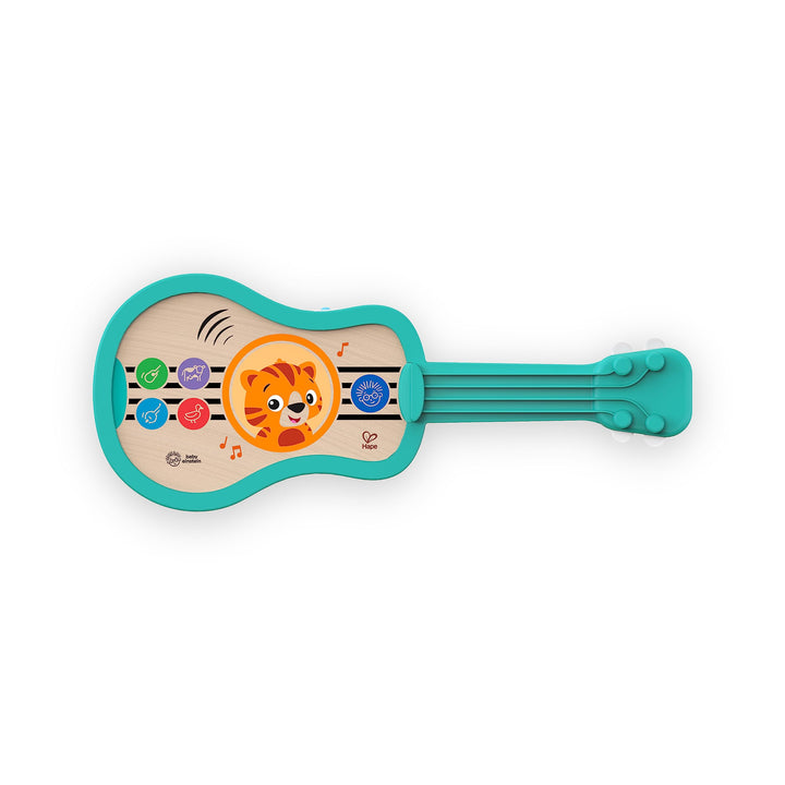 Baby Einstein 12609 Hape Sing & Strum Magic Touch Ukulele, Musikspielzeug aus Holz, mit 6 Melodien u