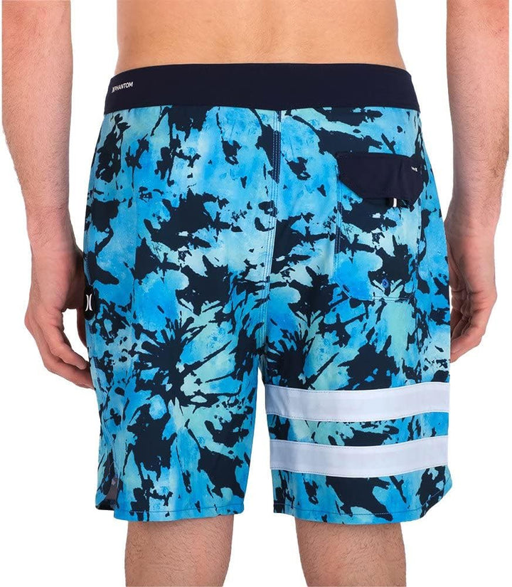 Hurley Herren Phantom Block Party 18' Board-Shorts 42 Blau, Heroic, 42 Blau, Heroic