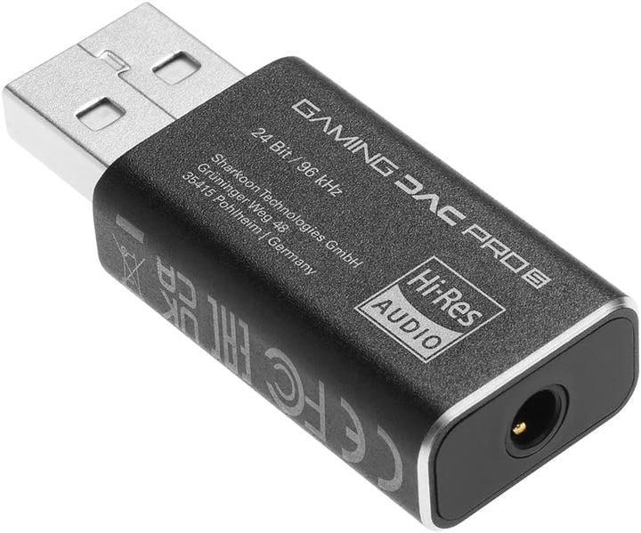 Sharkoon Gaming DAC Pro S V3, Externe Soundkarte, Hi-Res Audio