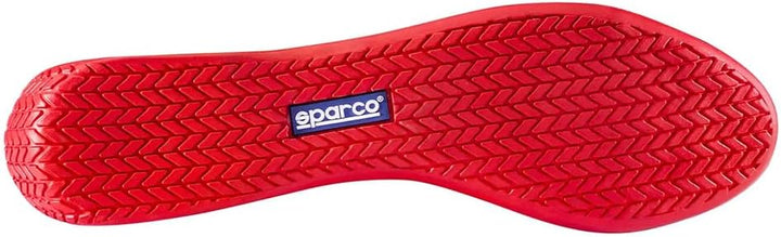 Sparco Unisex Slalom 2022 Stiefel, Grösse 45, Schwarz/Rot Bootsschuh, Standard, 45 EU