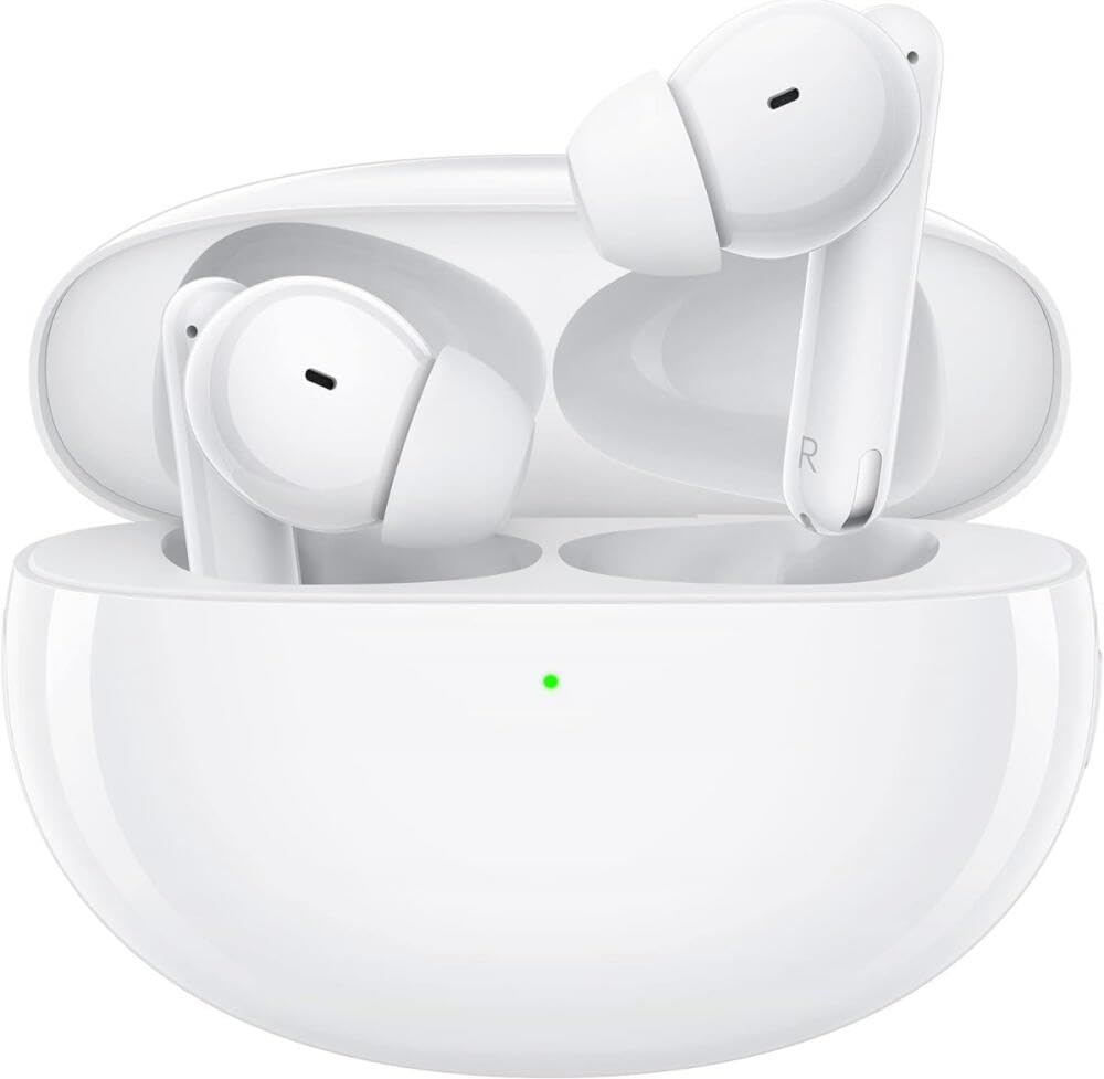 OPPO Enco Free2 kabellose Kopfhörer, bis zu 30 Stunden Laufzeit, Kopfhörer: 41 mAh, Lade-Case: 480 m